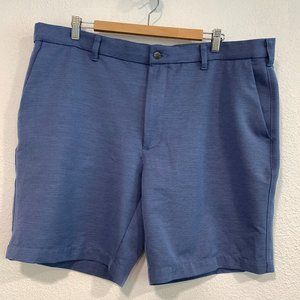 Callaway Blue Golf Shorts Mens Size 40 with 9 Inch Inseam Pockets Flat Front